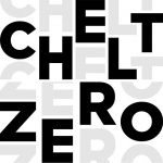 Cheltenham Zero logo white background