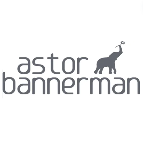 Text logo for Astor Bannerman