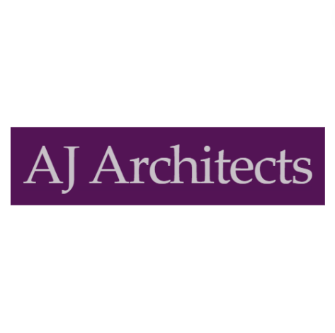Text logo for AJ Architects