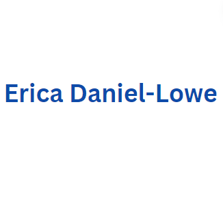 Text logo for Erica Daniel-Lowe