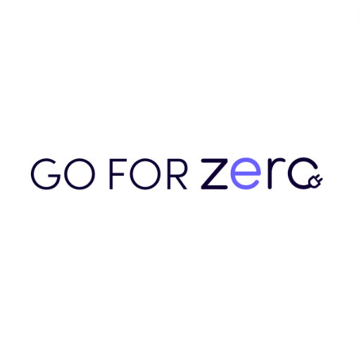 Text logo for Go For Zero