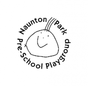 Text logo for Naunton Park Pre School