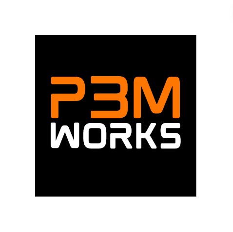 Text logo for P3M Works