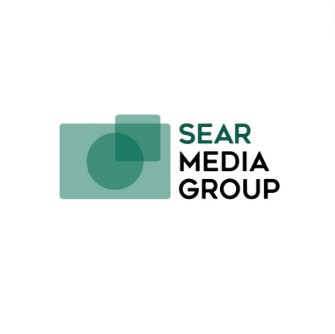 Text logo for Sear Media Group