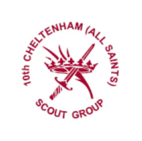 Text logo for 10th Cheltenham Scout Group