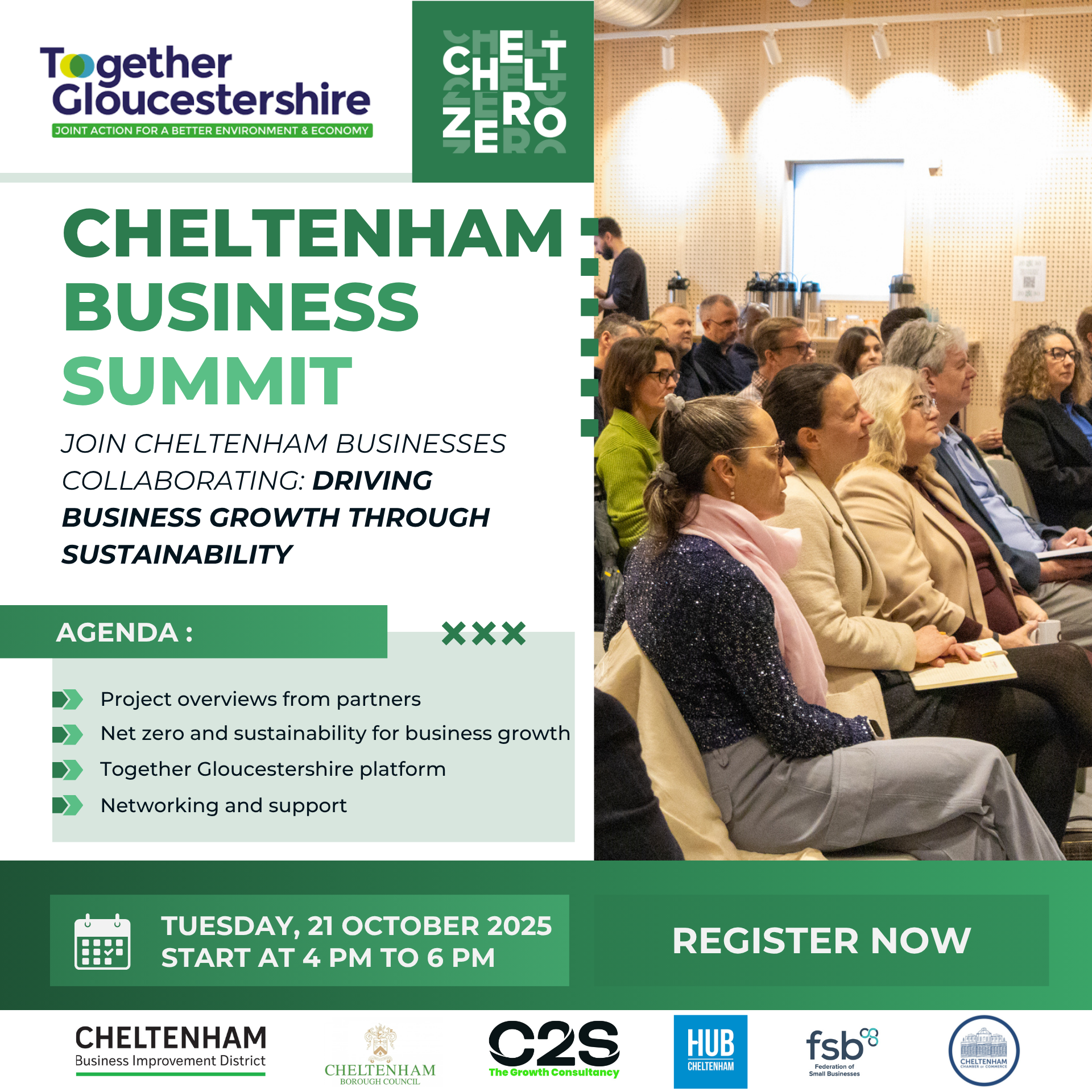 Cheltenham Business Summit Flyer